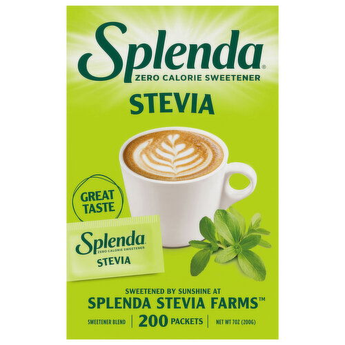 Splenda Zero Calorie Stevia Sweetener