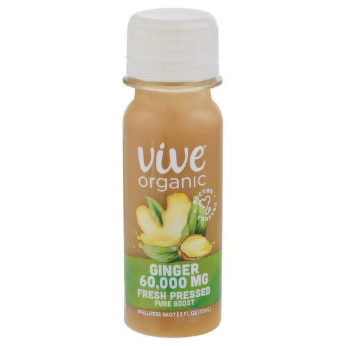 Vive Wellness Shot, Ginger, 60,000 mg