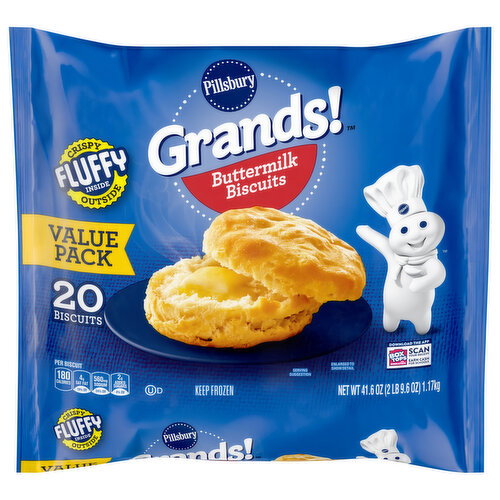 Pillsbury Buttermilk Biscuits Value Pack Image 1 of 6