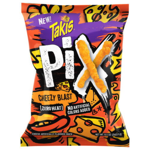 Takis Zero Heat Cheezy Blast Pix