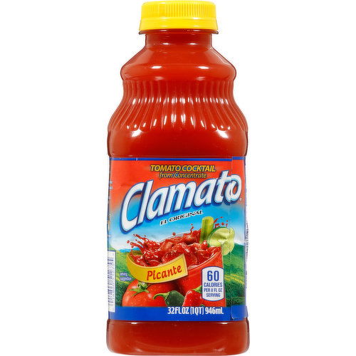 Clamato Tomato Cocktail, Picante