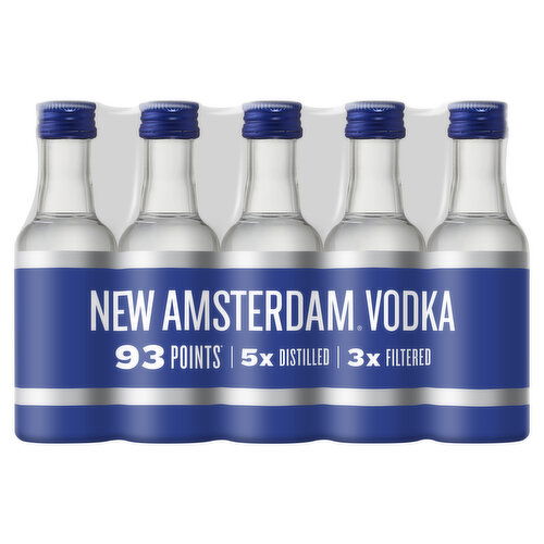 New Amsterdam Vodka 50ml 10pk Carrier