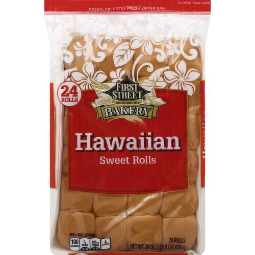 First Street Sweet Rolls, Hawaiian Image 1 of 2