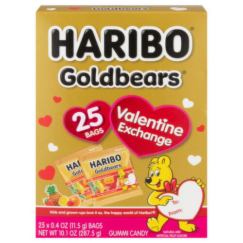 Haribo Goldbears Valentine Exchange Gummi Candy