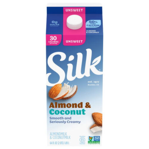 Silk Unsweetened Almond Coconut Milk Blend