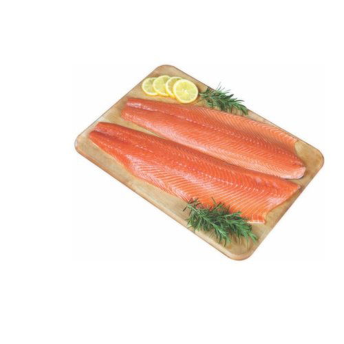 Fresh Atlantic Salmon Fillet (color added)