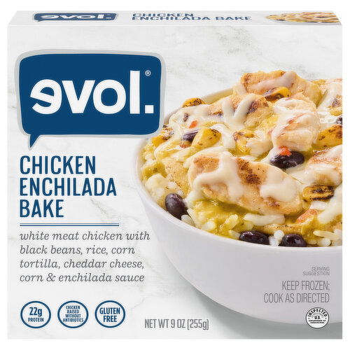 Evol. Chicken Enchilada Bake