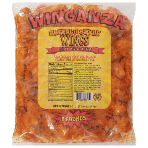 Winganza Wings, Buffalo Style