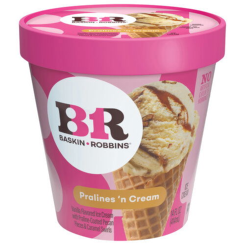 Baskin Robbins Ice Cream, Pralines 'n Cream