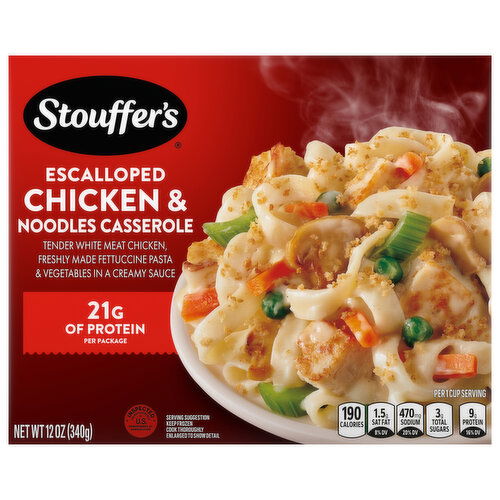 Stouffer's Casserole, Escalloped Chicken & Noodles