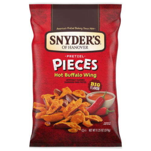 Snyder's of Hanover Pieces Hot Buffalo Wing Pretzel