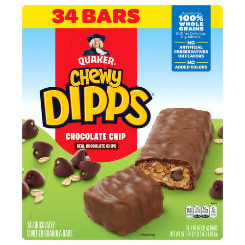 Quaker Granola Bars, Chocolate Chip