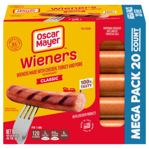 Oscar Mayer Classic Wieners Mega Pack