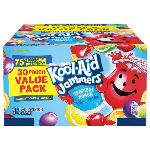 Kool-Aid Tropical Punch Drink Value Pack Image 1 of 6
