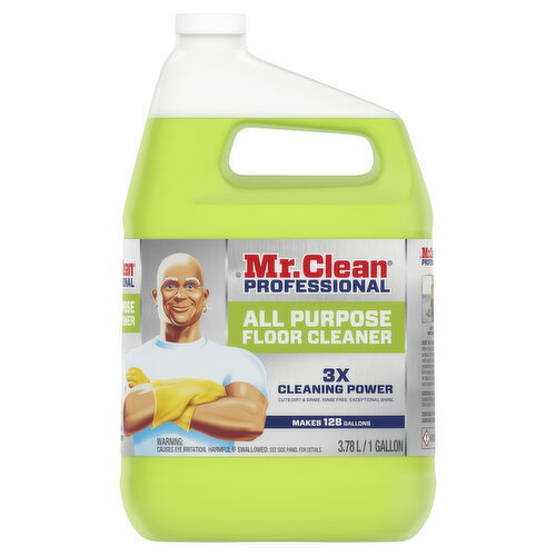 Mr. Clean Professional Mr. Clean Professional All Purpose Floor Cleaner, 1 Gallon (Case of 3) Image 1 of 4