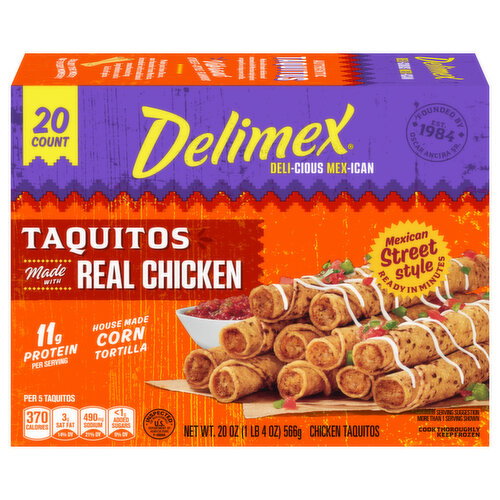 Delimex Chicken Taquitos Image 1 of 6