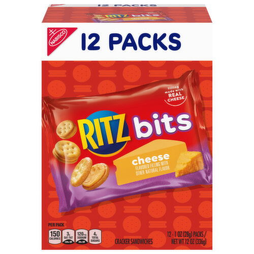 Ritz Cracker Sandwiches, Bits, Cheese