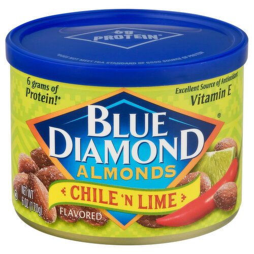 Blue Diamond Almonds, Chile 'N Lime Flavored