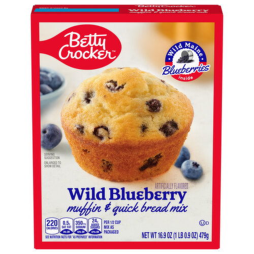 Betty Crocker Wild Blueberry Muffin & Quick Bread Mix