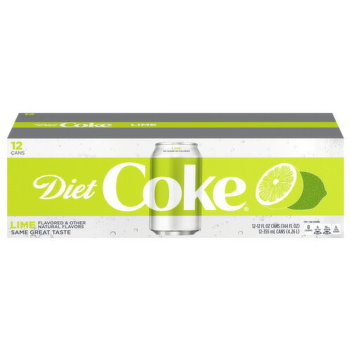 Diet Coke Cola, Lime Image 1 of 6