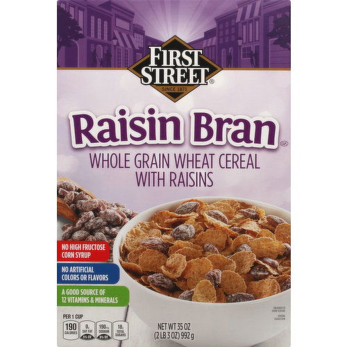 First Street Raisin Bran