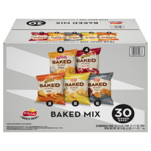 Frito Lay Baked Mix, Variety Packs
