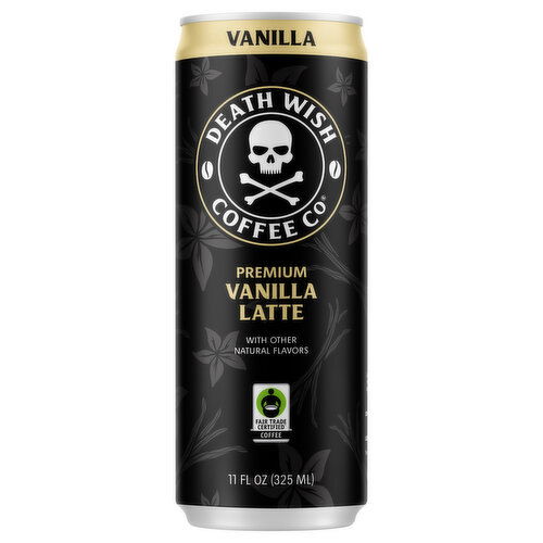 Death Wish Coffee Co Premium Vanilla Latte