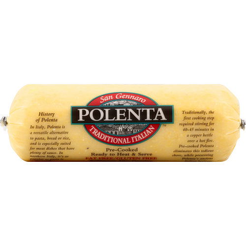 San Gennaro Polenta, Traditional Italian