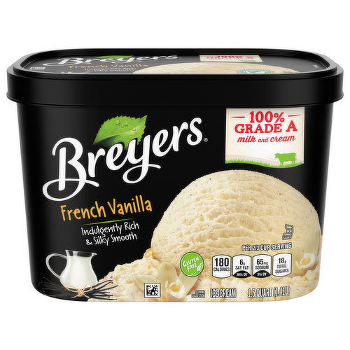 Breyers Ice Cream, French Vanilla