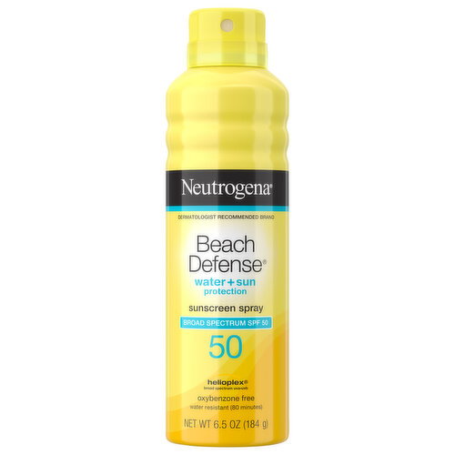 Neutrogena Water + Sun Protection Broad Spectrum SPF 50 Sunscreen Spray