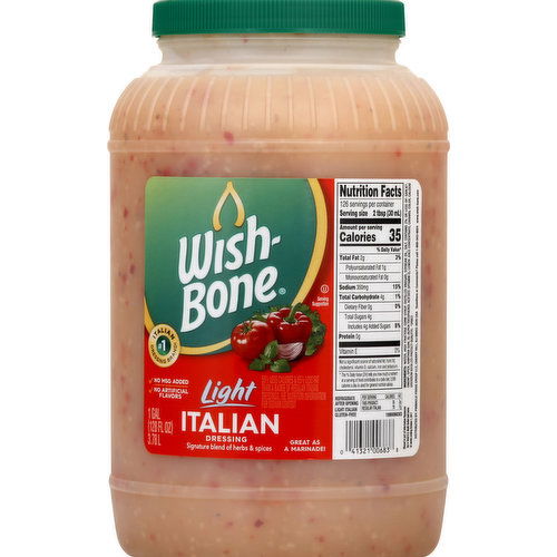 Wishbone Dressing, Italian, Light