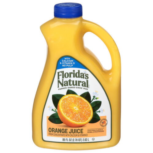 Florida's Natural No Pulp Orange Juice