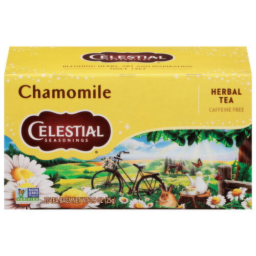 Celestial Seasonings Caffeine Free Tea Bags Chamomile Herbal Tea