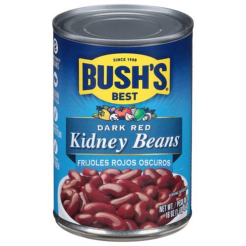 Bush's Best Kidney Beans, Dark Red