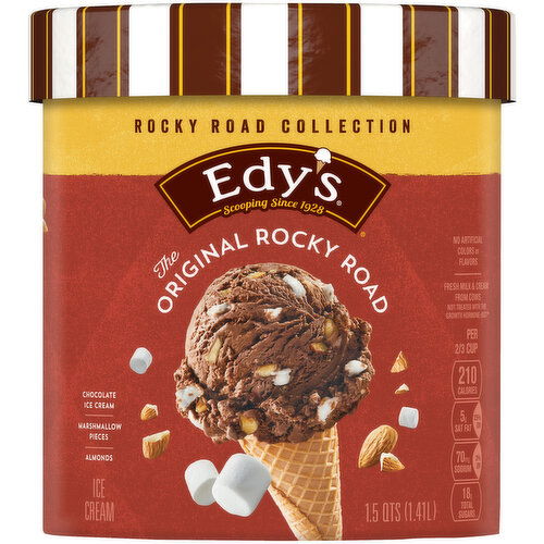 Edy's Frozen Dairy Dessert, Extra Triple Fudge Brownie