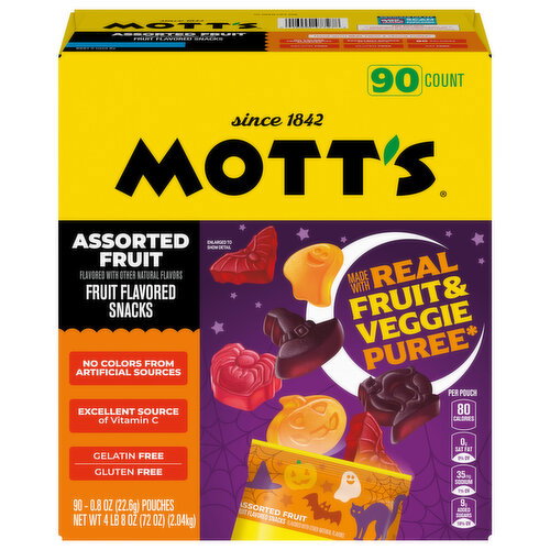 Mott's Assorted Fruit Fruit Flavored Snacks Image 1 of 6