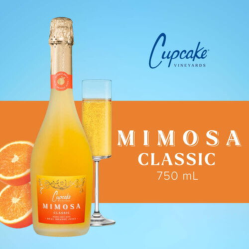 Cupcake Vineyards Classic Mimosa Blend Spain Orange Wine Based Cocktail