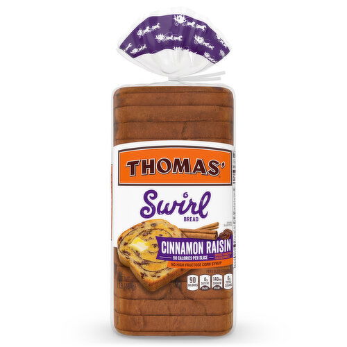 Thomas' Cinnamon Raisin Sliced Bread