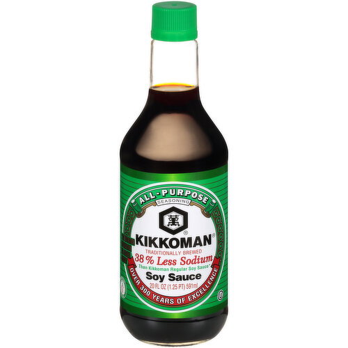 Kikkoman 38% Less Sodium Soy Sauce Image 1 of 6