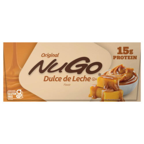 NuGo Original Dulce de Leche Flavor Protein Bars