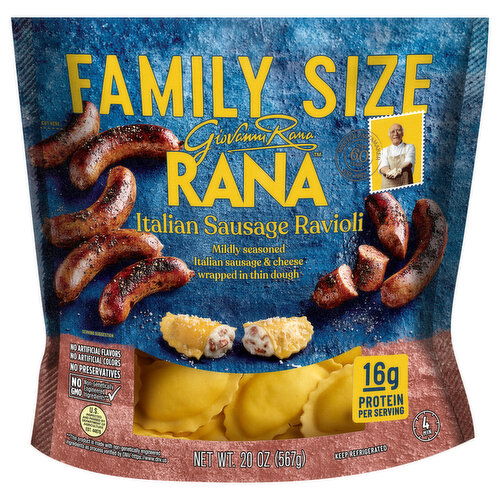 Rana Italian Sausage Ravioli Family Size