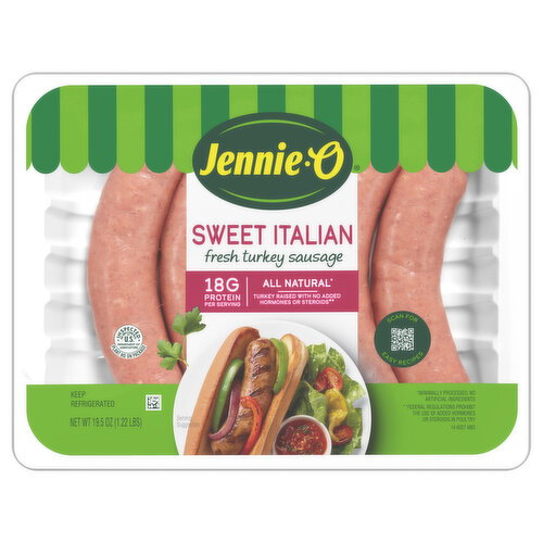 Jennie-O Fresh Sweet Italian Turkey Sausage