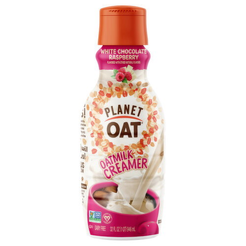 Planet Oat White Chocolate Raspberry Oatmilk Creamer