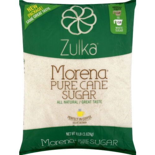 Zulka Sugar, Pure Cane, Morena