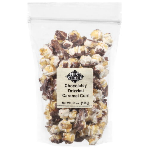 First Street Chocolatey Drizzled Caramel Corn