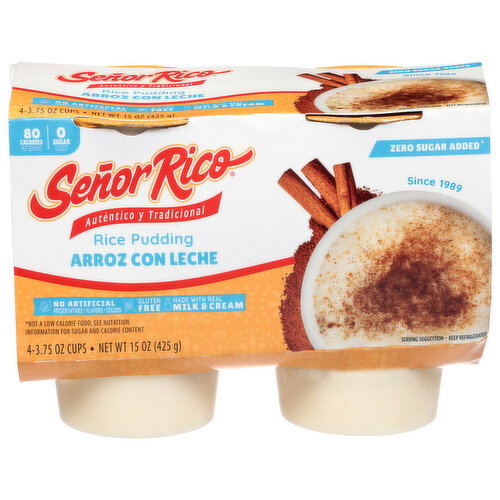 Senior Rico Zero Sugar Rice Pudding Image 1 of 6