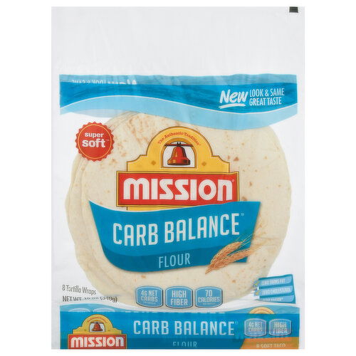 Mission Tortilla Wraps, Flour