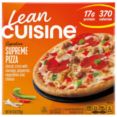 Lean Cuisine Protein Kick Supreme Pizza