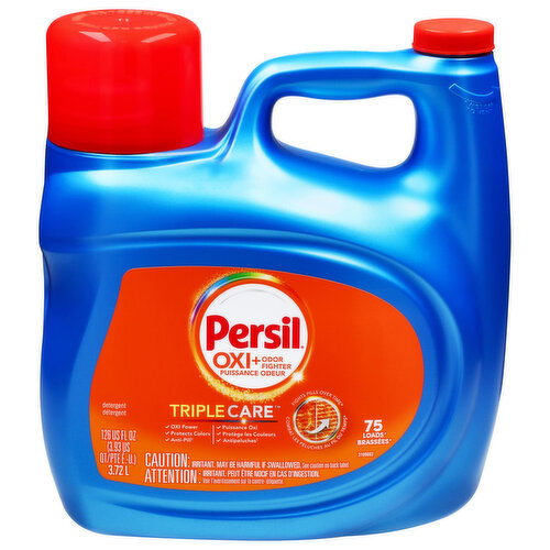 Persil Triple Care Oxi + Odor Fighter Detergent Image 1 of 10
