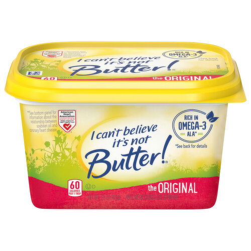 I Can't Believe It's Not Butter! The Original Vegetable Oil Spread